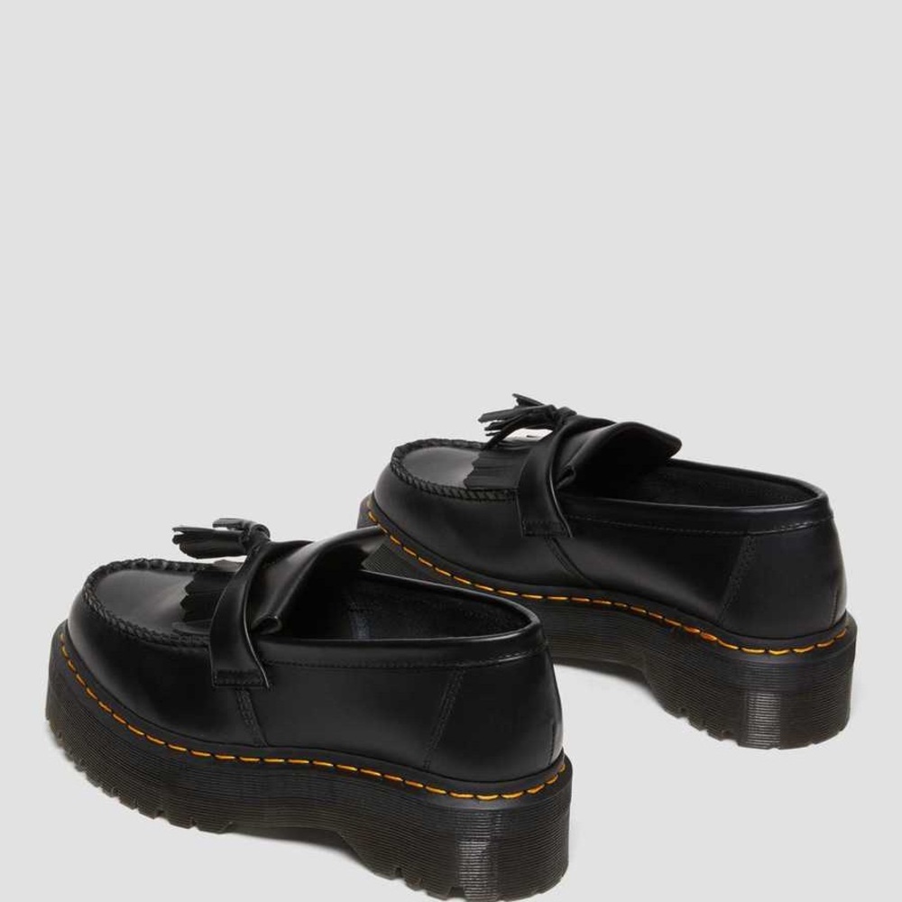 🆕Dr. Martens ADRIAN QUAD PLATFORM Tassel Loafers - Picture 16 of 17